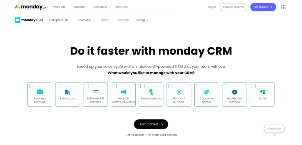 Monday CRM
