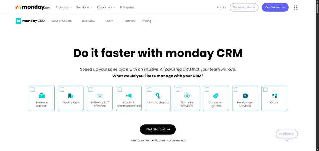 Monday CRM